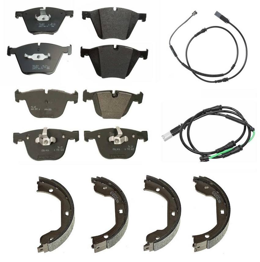 BMW Disc Brakes Kit - Pads Front and Rear